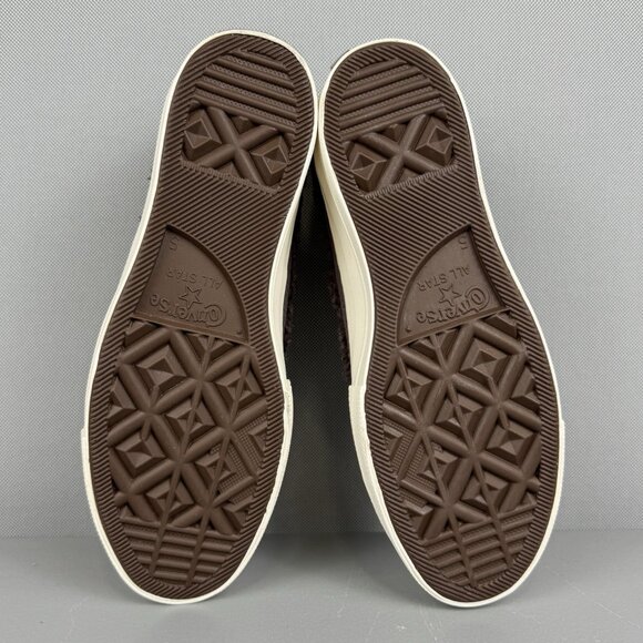 Converse Chuck Taylor All Star Platform Low Shoes Cozy Sherpa Violet Ore Women 7 - Picture 7 of 9